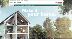 Desktop Screenshot of bosch-psr-select.com
